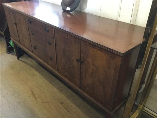 20th Century mahogany sideboard